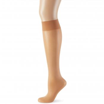 Minimedias Satin Touch 20D Transparentes Caramelo Mujer Talla S