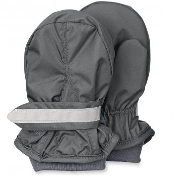 Manoplas de algodón polar gris hierro unisex - Talla 2