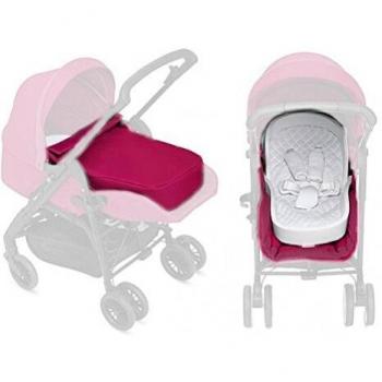 Inglesina Sweet Puppy kit Rosa colchoneta para silla de paseo - Colchonetas para sillas de paseo
