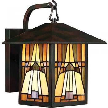 Farol de pared para jardín al aire libre Inglenook 31,4 cm
