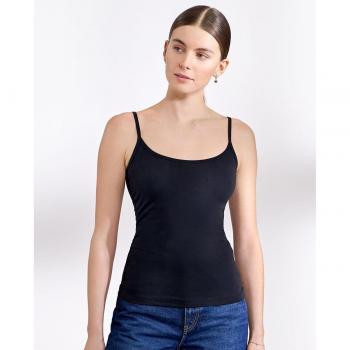 Camiseta interior de mujer de tirantes elástica