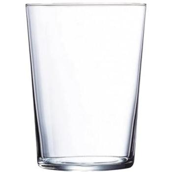 Caja 6 Vasos Altos de Vidrio Eco 50cl Arcoroc Sidra - Transparente, Apto para Microondas, Reciclable