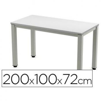 Rocada 2005AD02 - Mesa de oficina, color plata