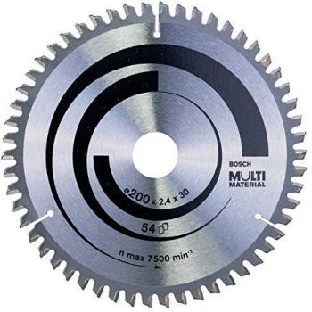 Bosch 2 608 640 510 - Hoja de sierra circular Multi Material - 200 x 30 x 2,4 mm, 54