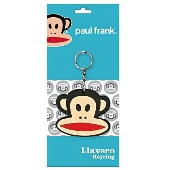 Llavero con Anilla Metálica Paul Frank Team Player, 80x30 mm