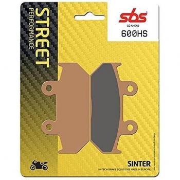 Pastillas de freno SBS 600HS sinterizadas para Honda 650 Dominator, Africa Twin y 1000 CBR