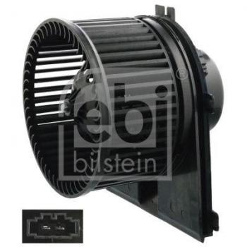 Motor eléctrico de ventilador para habitáculo FEBI BILSTEIN 104638 compatible con Audi, Seat, Skoda y VW