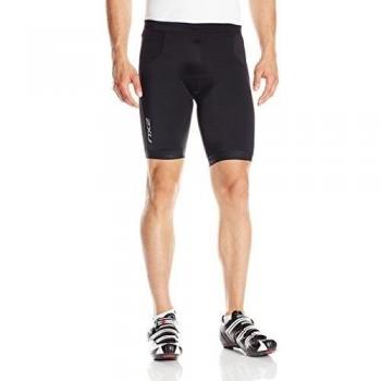 2 x U Active del hombre Tri pantalones cortos - MT3109b, Medium, Negro/Negro