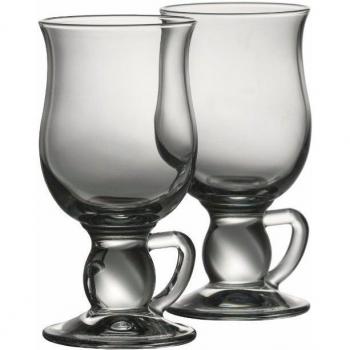 Galway Crystal Latte Mugs Pair