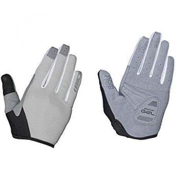 GripGrab Women's Shark Gel-Padded Fullfinger Gravel Mountain-Bike Gloves Long Shock-Absorbing Cushioned Summer Cycling