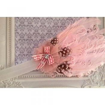 Bandeau cheveux bébé/enfant Plumes