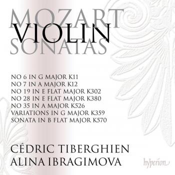 Mozart: Complete Violin Sonatas Volume 5 with Variations and Sonata K570