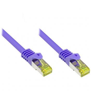 Cable de red Cat7 S/FTP RJ-45 10m Violeta
