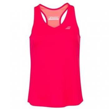Camiseta Sin Mangas Babolat Play Rosa Mujer Xl