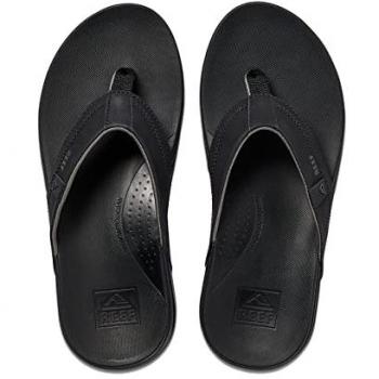 Sandalias Cushion Spring para hombre de Reef, color negro, talla 43 EU