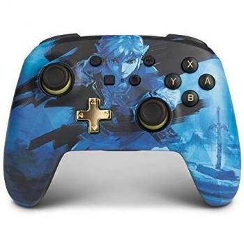 Mando Inalámbrico Mejorado PowerA para Nintendo Switch: Link azul, Nintendo Switch Lite, Gamepad, Mando de Juego, Mando Bluetooth
