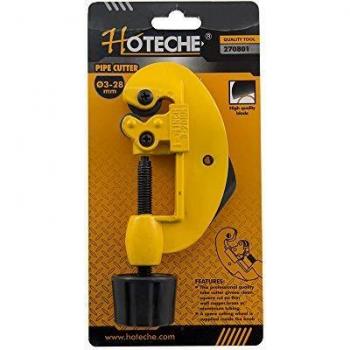 Hoteche 270801 Cortatubos, Naranja/Negro, 3/28 mm