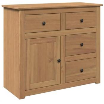 Aparador con cajones Panama madera maciza pino 93x40x80 cm