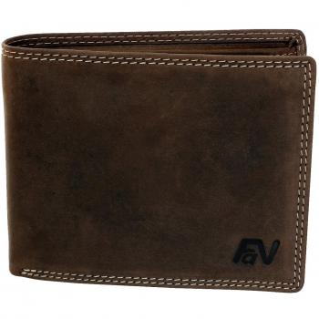 Cartera De Cuero Hombres Mujeres En Naturales Marrón