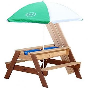 vidaXL 402226 AXI Sand / Water Picnic Table Nick with Umbrella - Untranslated