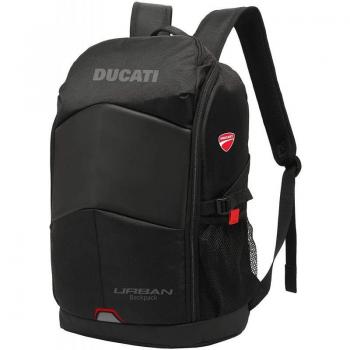 Mochila deportiva Ducati DUC-BKP-WTP en color negro con diseño urbano