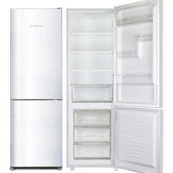 Nevera y congelador Jocel JC-320LNFB de 317 litros en color blanco, eficiencia energética Clase A+