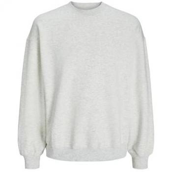 Jack & Jones Urban Edge Crew Neck Sweatshirt - White Melange