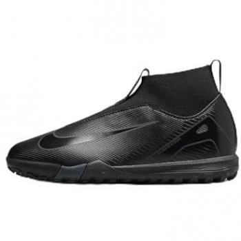 Nike Jr. Mercurial Superfly 10 Academy Zapatillas de fútbol de perfil alto TF para niño/a y niño/a pequeño/a - Color negro, Talla 36.5