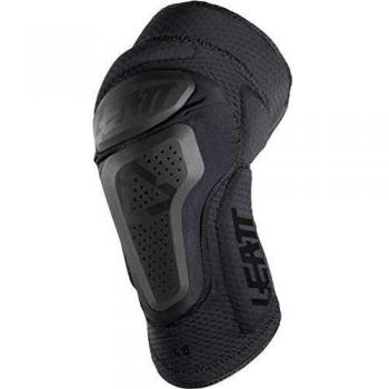 Leatt La 3df 6.0 es una rodillera todo en uno flexible y deslizante. Se adapta a la práctica de la bicicleta de montaña. Rodilleras unisex, Unisex adulto, 5018400471, Negro, L-XL