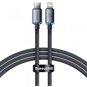 Baseus Cable Tipo-C a Lightning 20W Negro