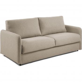 Kave Home Sofá Cama Kymoon 160 Poliuretano, Chrono Beige