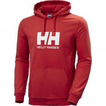 Helly Hansen Men's Logo Hoodie - Red - XL