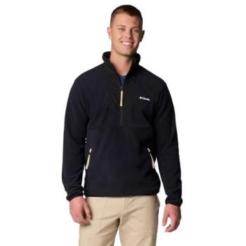 Forro Polar Columbia Sequoia Grove con Media Cremallera para Hombre Negro - XL