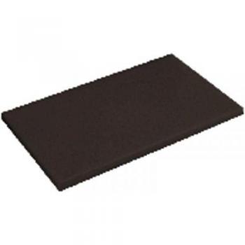 Tabla de cortar sin topes, 53 cm, color negro