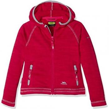 Trespass Goodness Polar para niña, Color Framboise Chiné, tamaño XL