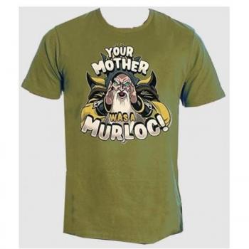 Camiseta Verde Heartstone Your Mother WAM T-L Talla L