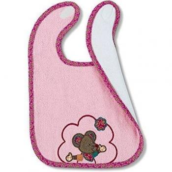 Sterntaler 7051401 - Babero con cierre de velcro Mabel rosa