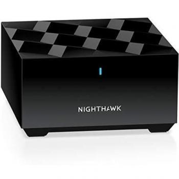 Netgear MS60 Nighthawk - Satélite Adicional Mesh AX1800 con WiFi 6, amplía la Cobertura hasta 100 m2 y hasta 25 Dispositivos, Compatible con los Sistemas MK62 y MK63
