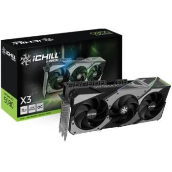 Tarjeta Gráfica Inno3D GeForce RTX 5080 iChill X3 V2 16GB GDDR7 con Reflex 2, RTX AI y DLSS4