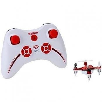 Syma X12 Nano Rojo 6-Axis Gyro 4CH RC Mini RTF Quadcopter