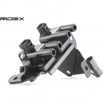 Bobina de encendido RIDEX 689C0099 para HYUNDAI y KIA con soporte, compatible con GETZ, COUPE, ACCENT II y MATRIX