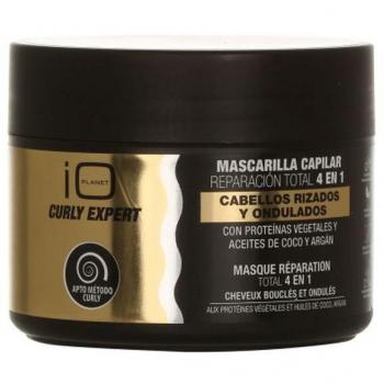 IO Planet Curly Expert 300 ml Mascarilla Capilar Reparación Total 4 en 1
