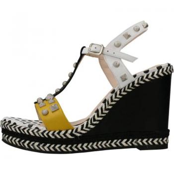 Sandalias de Mujer Lodi Modelo Yogan Color Blanco