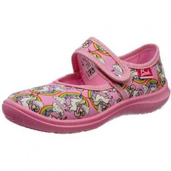 Zapatillas de casa 'Rainbow' para niña con print de unicornio y arcoíris, suela acolchada y ajuste estrecho