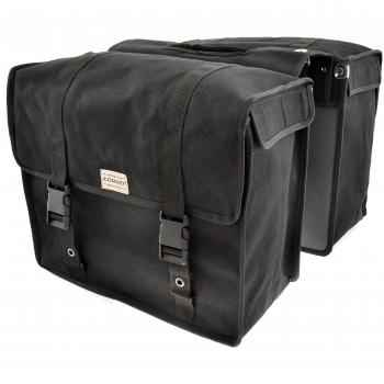 AGU Bolsa de tela y de playa, negro
