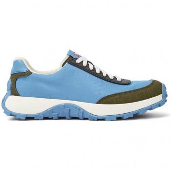 CAMPER Drift Trail Sneakers for Men - Blue, Size 41, Cotton Fabric