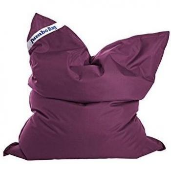 Jumbo Bag 30180 – 17 The Original cojín Gigante poliéster Berenjena 170 x 130 x 30 cm
