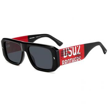 Dsquared2 Stylish Sunglasses D2 0107/S, Black male, Size: 54 MM