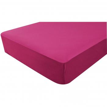 PMP Sábana ajustable Jersey Frambuesa 40X80 cm