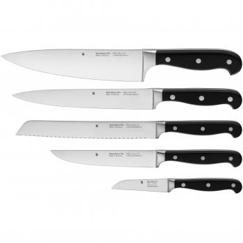 Juego de cuchillos WMF Spitzenklasse Plus 5 piezas acero inoxidable negro